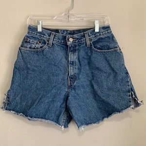 Levi’s 550 Handcut Vintage Denim Shorts